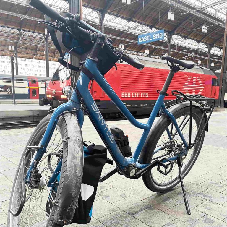 Met de fiets in de Zwitserse SBB trein