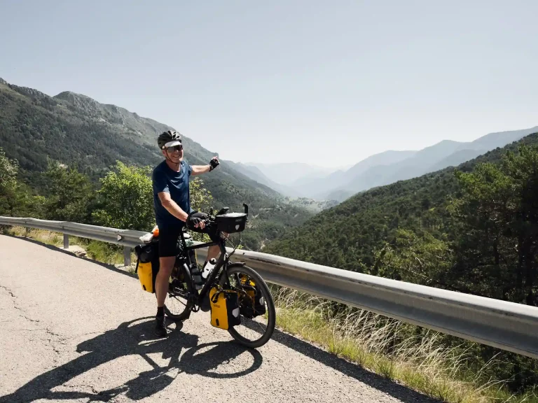 Cees in de Franse Alpen